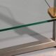 Peter Ghyczy 1970 corner cabinet – iconic stainless steel & aluminum model R16