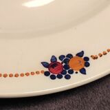 Lot of 4 courses Villeroy and Boch 2 ovals and 2 rounds around 1930 ref:1253