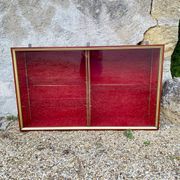 Large vintage 70s display case