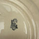 Antique Gien plate, ironstone, Japonese-style decoration.