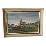 Oil painting on canvas