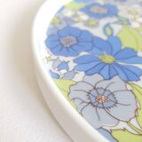 Vintage porcelain floral dish