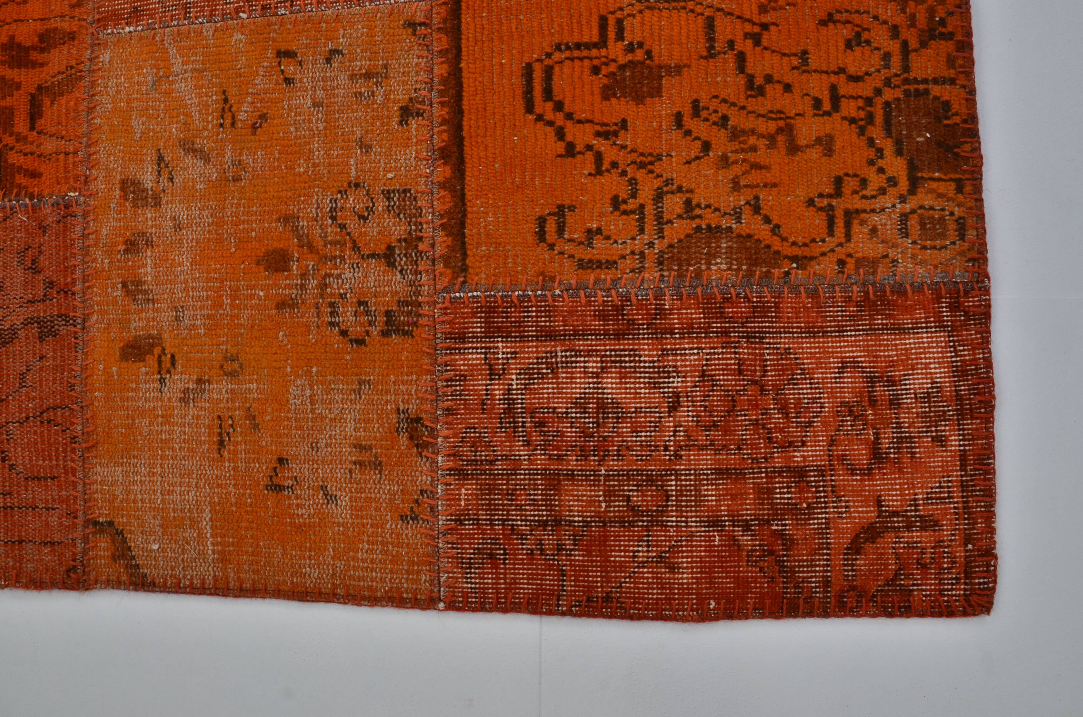 Orange Decorative Vintage Carpet sku 3038