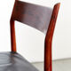 Arne Vodder dining chairs No.418 for Sibast