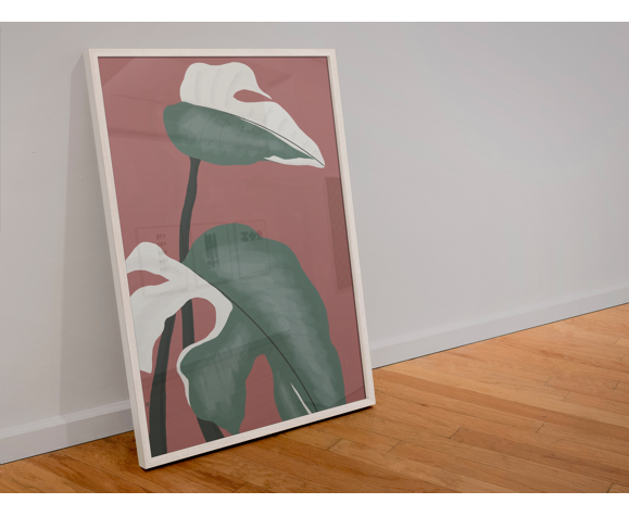 Illustration "La Monstera" by Noums Atelier