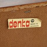 Danish Denka cabinet, rosewood-effect laminate