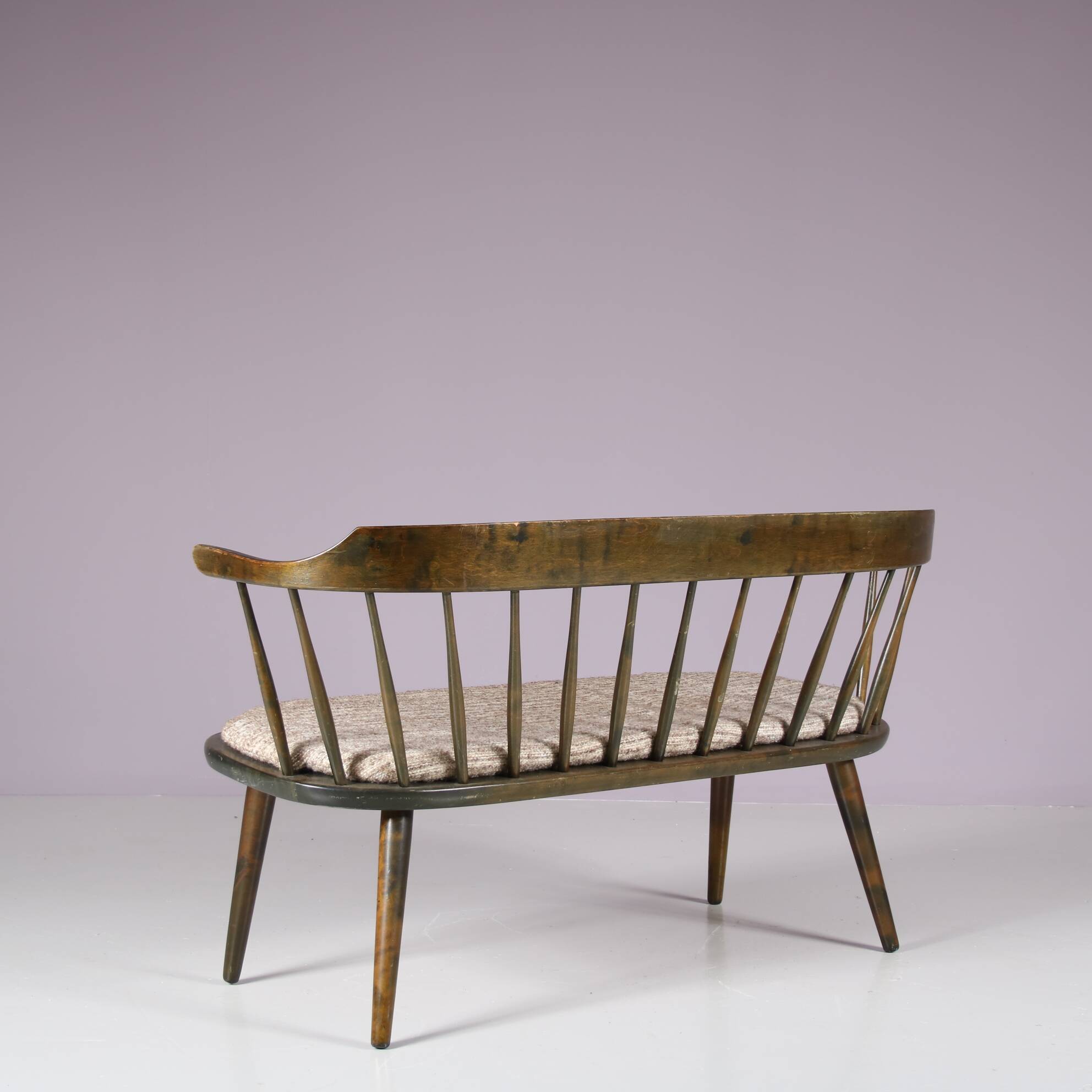 1950s Yngve Ekstrom Bench for Småland, Sweden