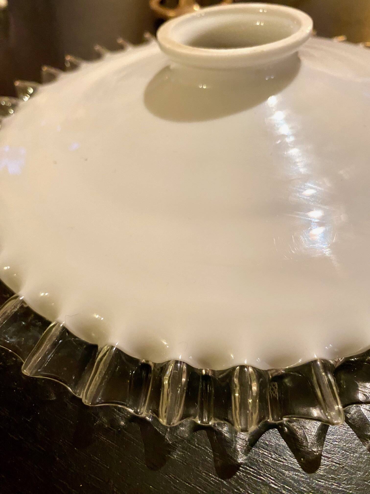 Opaline suspension, braided fabric cable