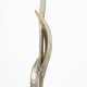 Maison Honoré. Gilded brass floor lamp. Circa 1970.