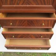 Louis XVI style mahogany secretary from the 19th century.
