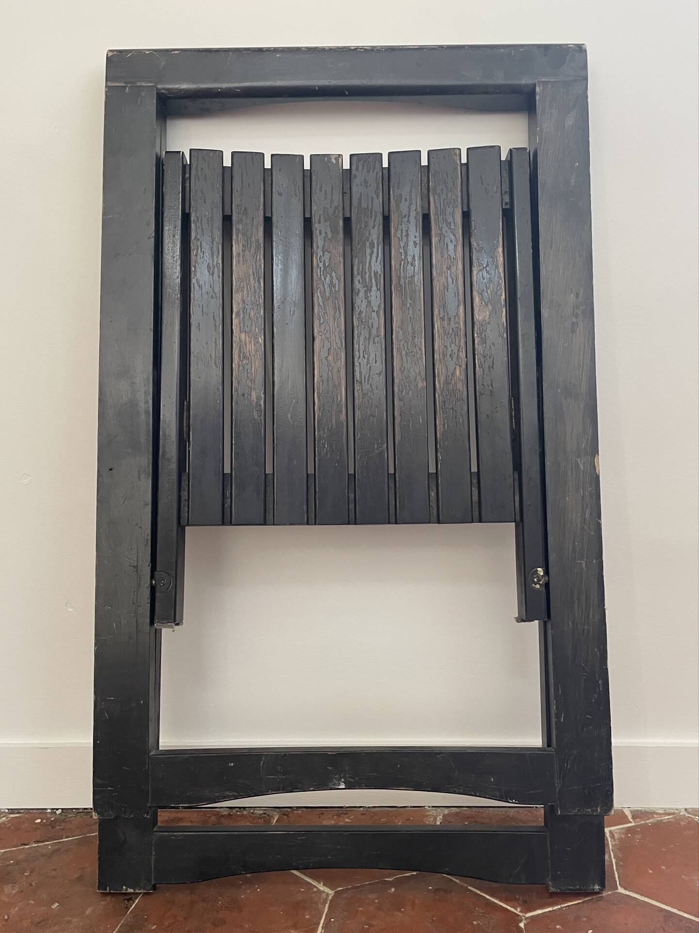 Pair of folding chairs Trieste attributed to Aldo Jacober – design i