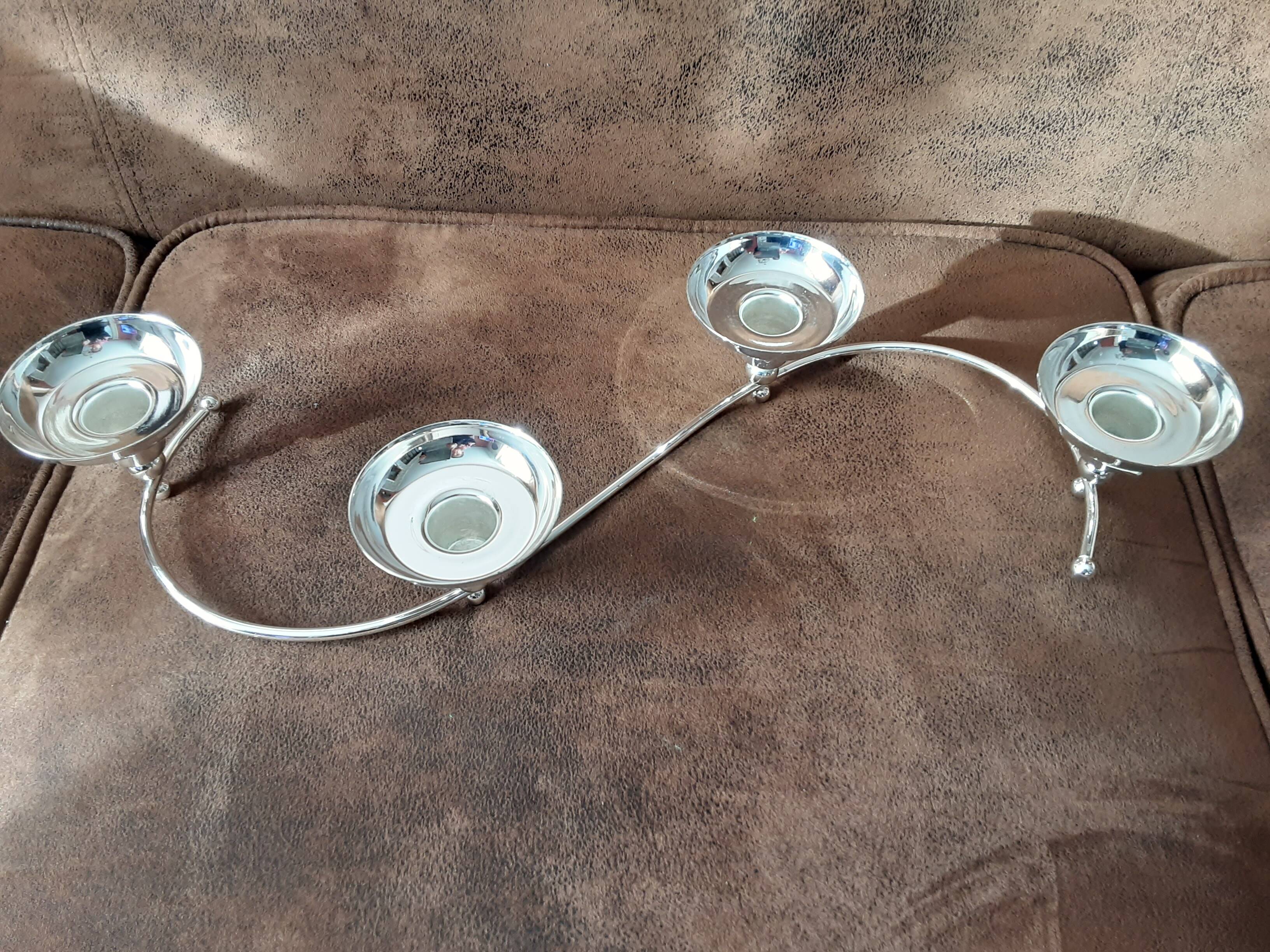 New metal candle holder