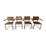 4 armchairs B64 by Marcel Breuer