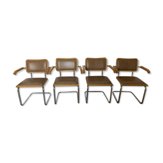 4 armchairs B64 by Marcel Breuer