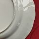 4 blue & white English style dinner plates