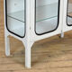 Glass & Iron Medical Cabinet, 1970s