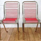 Pair of vintage chairs, Michel Duffet