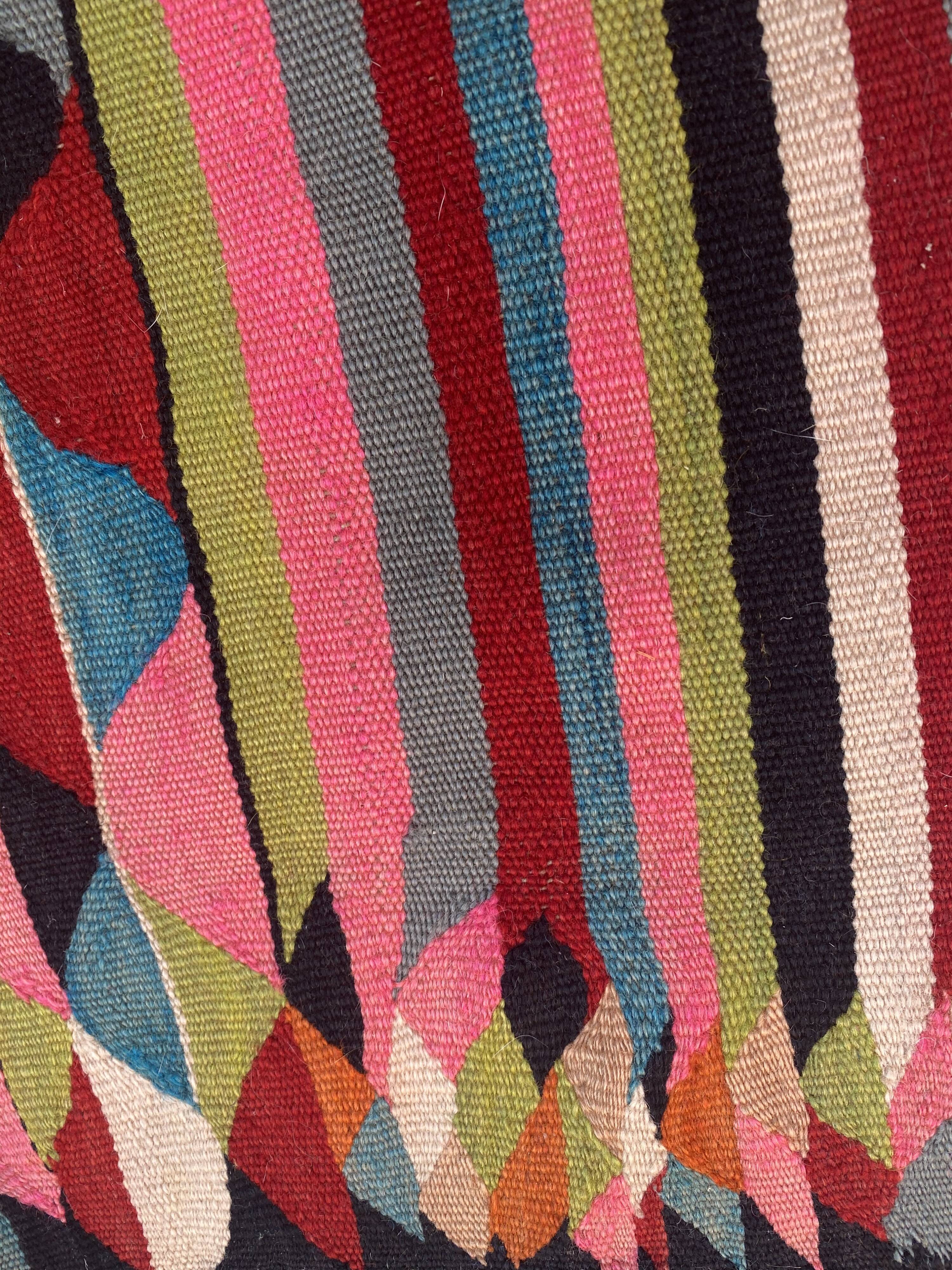 Very beautiful large old Kilim of Morocco 136x216 cm