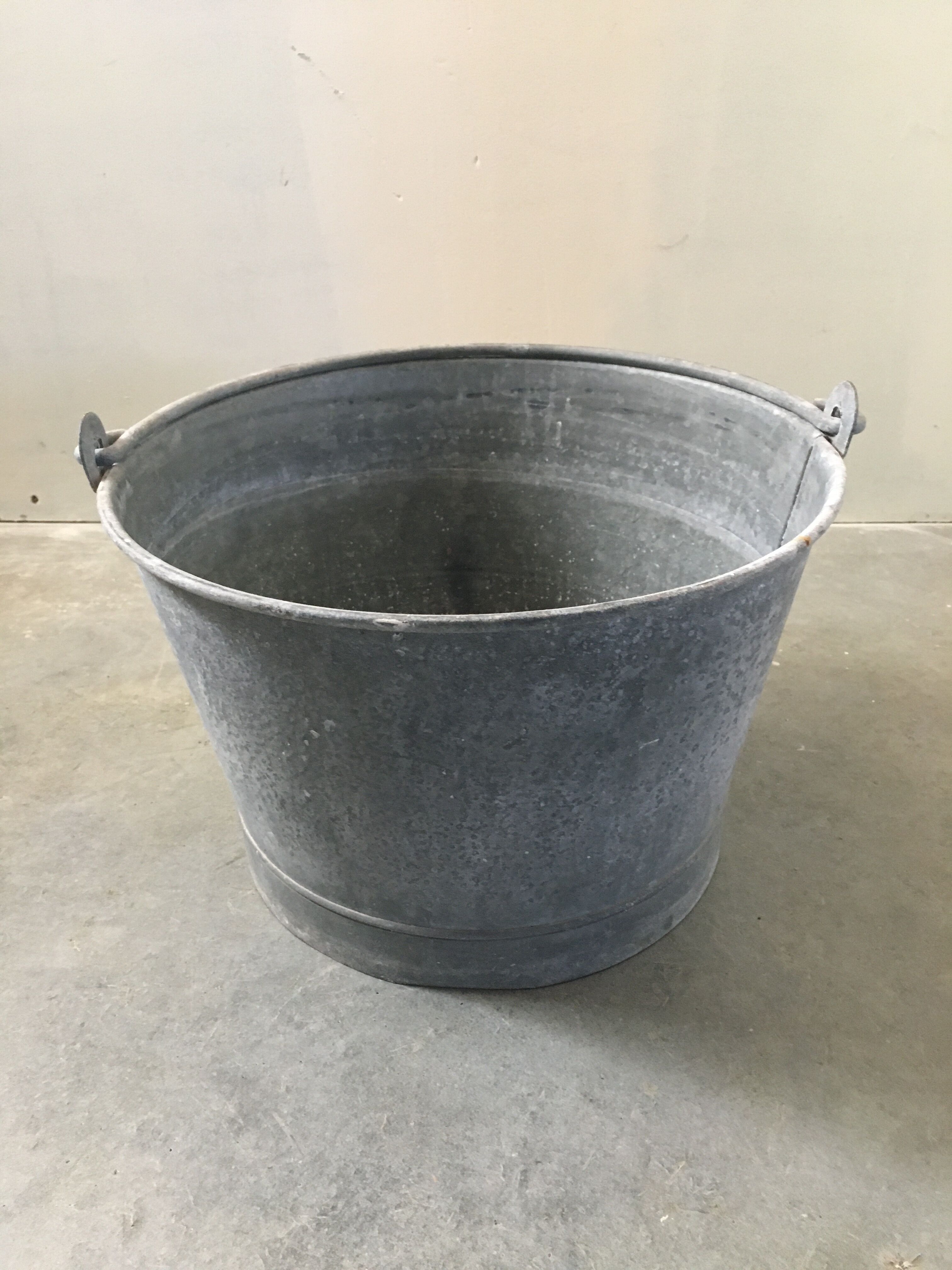 Vintage Leopold zinc bucket