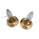 Pair of vintage bedside lamps