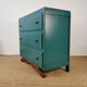Art deco chest of drawers with mustache feet
