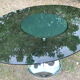Table pied tulipe, années 70