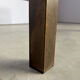 Vintage steel coffee table, 1980s