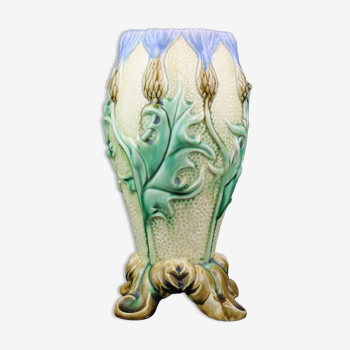 Vase à fleurs florales art nouveau