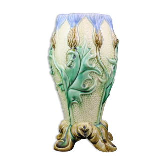 Vase à fleurs florales art nouveau