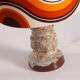 Vintage ceramic table lamps by Scheurich, Germany 1970s set of 2