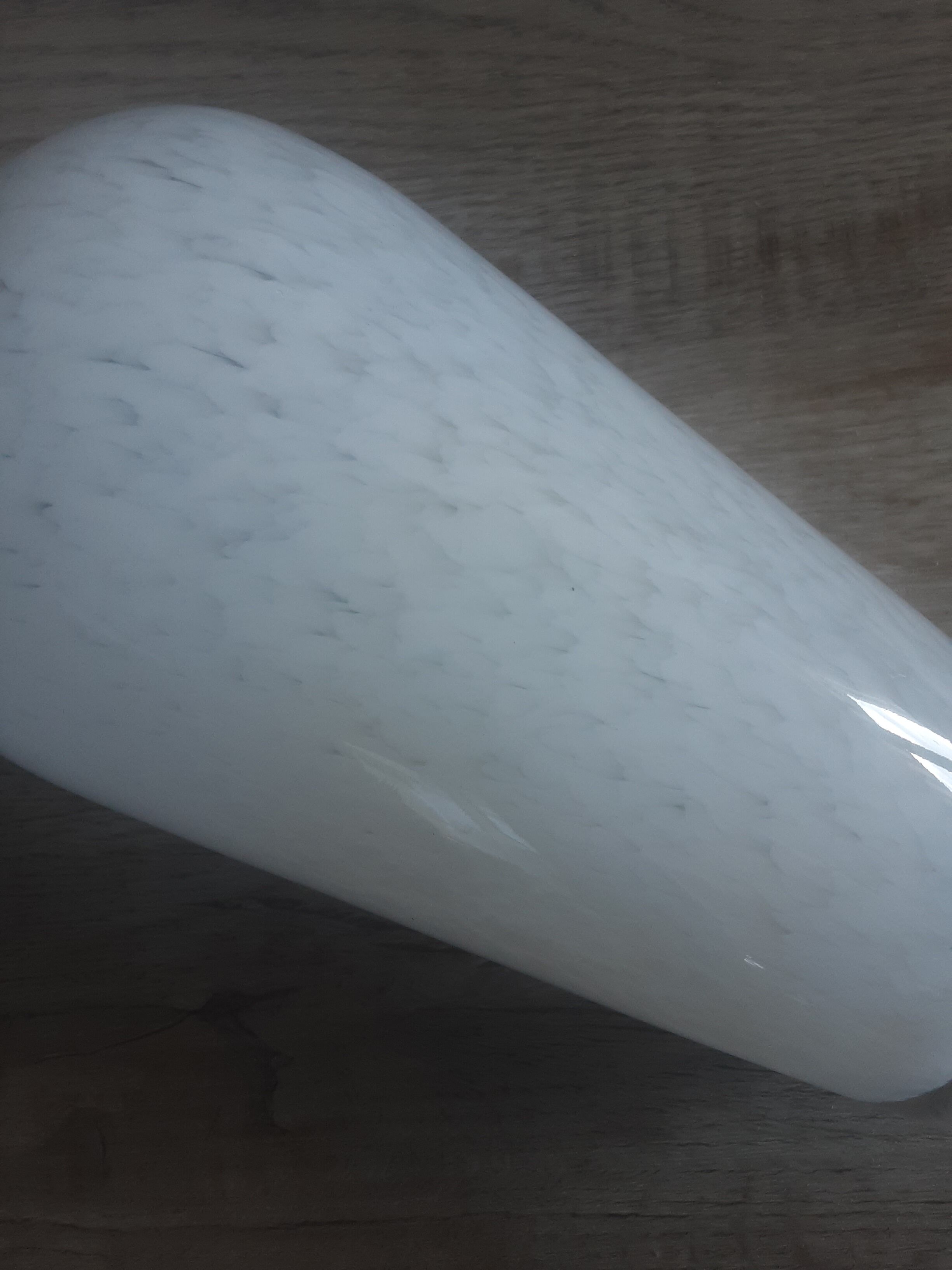 White Murano vase - year 80