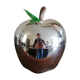 Pomme à glace argenté 1970