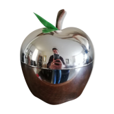 Pomme à glace argenté 1970