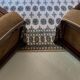 Paire de fauteuils club art deco
