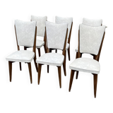 Set of 6 vintage high chairs – 50s/60s design