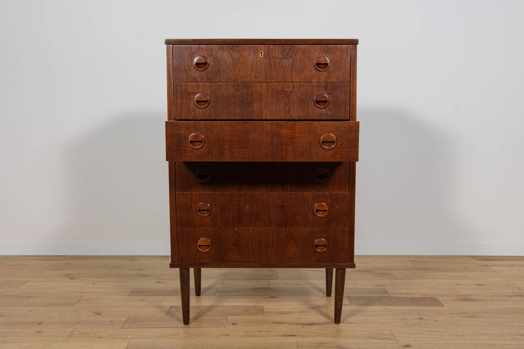 Mid-Century Teak Dresser, Denmark, 1960s