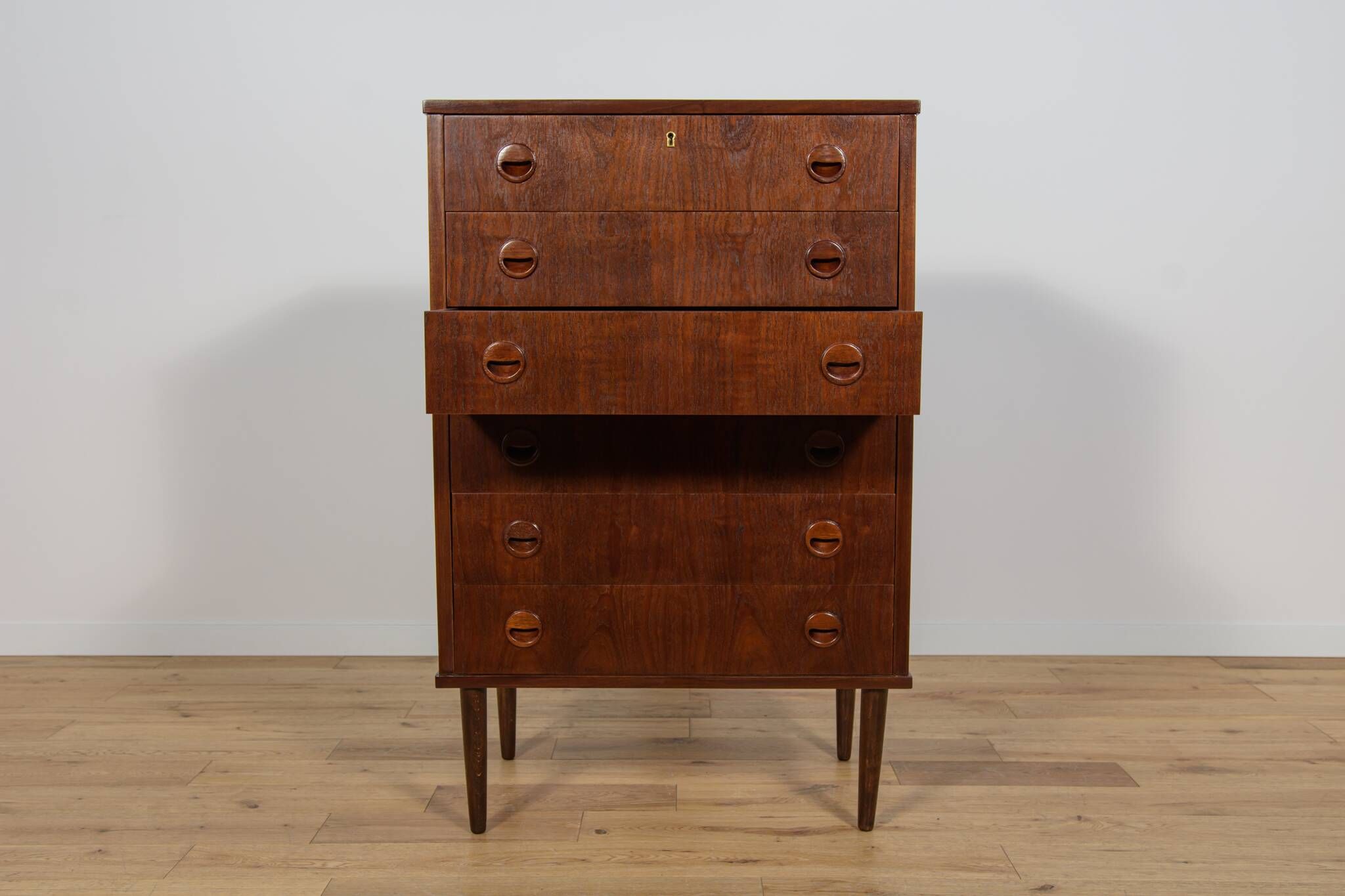 Commode vintage en teck, Danemark, 1960