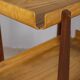 Vintage 1950s Wooden Food Service Cart, Designed by Carlo Ratti