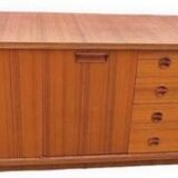 Vintage Scandinavian teak sideboard