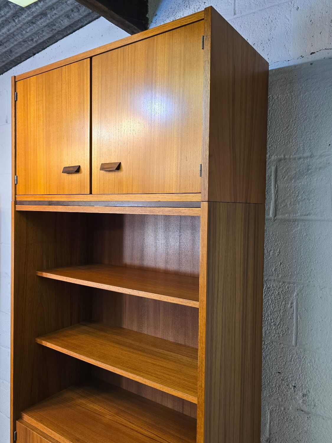 1970s Scandinavian style cupboard library