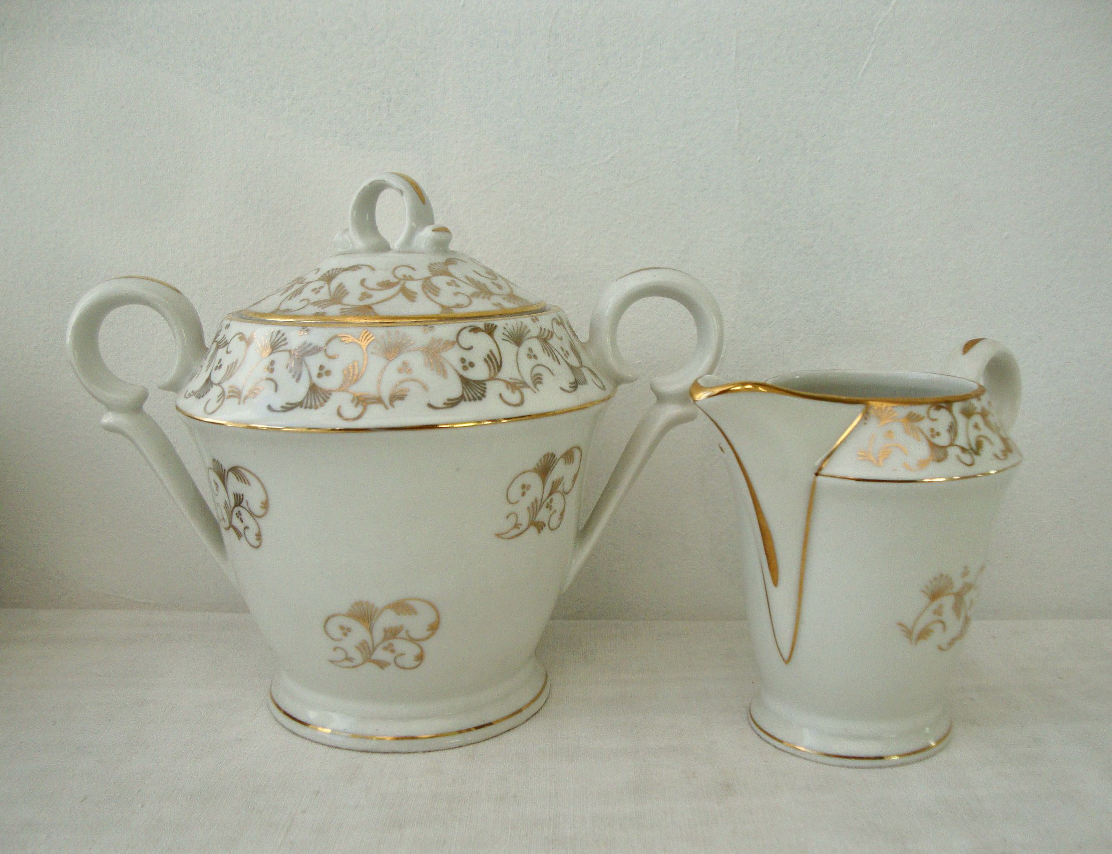 Porcelain coffee service for 12 people