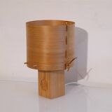 Swedish wooden lamp, 1970