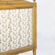19th century Louis XVI style carved and painted daybed bed frame