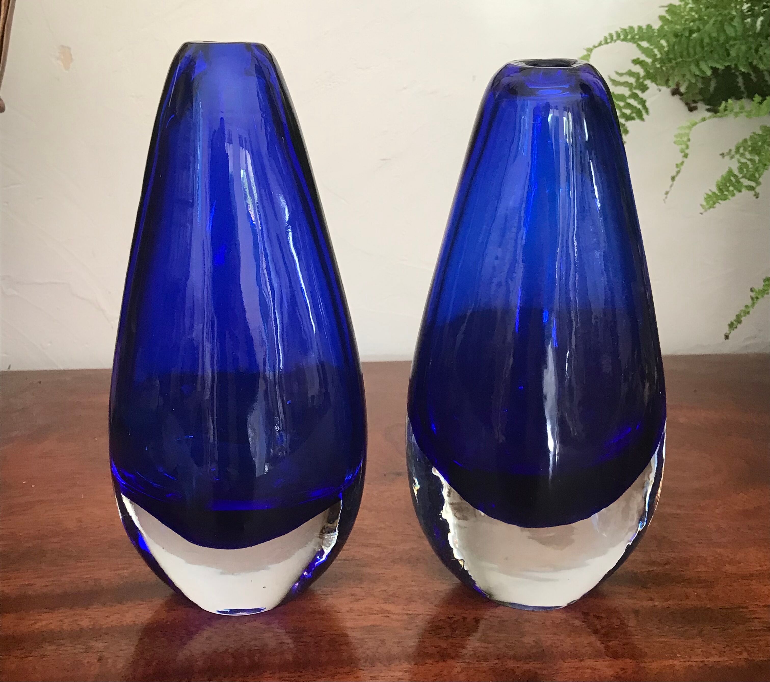 Pair of Murano vases 1960