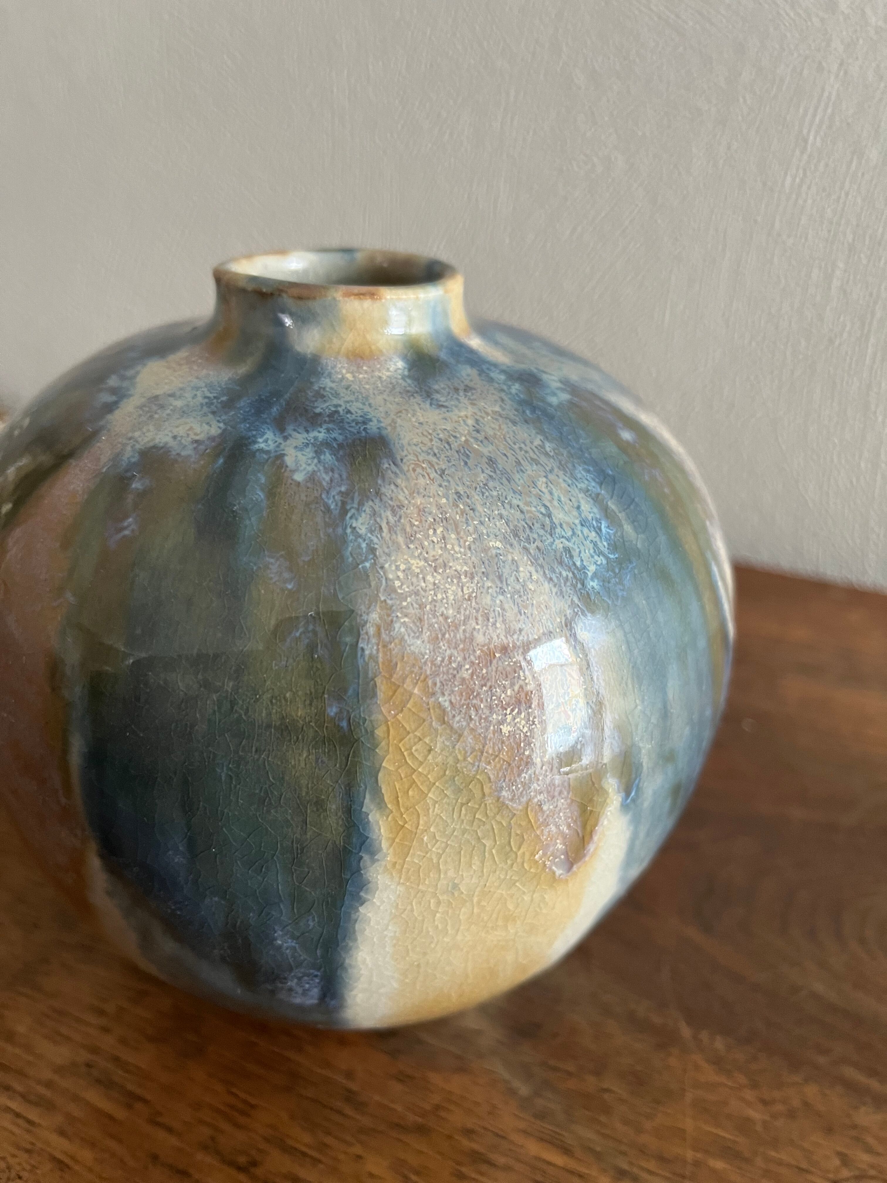 Vase boule céramique JFB