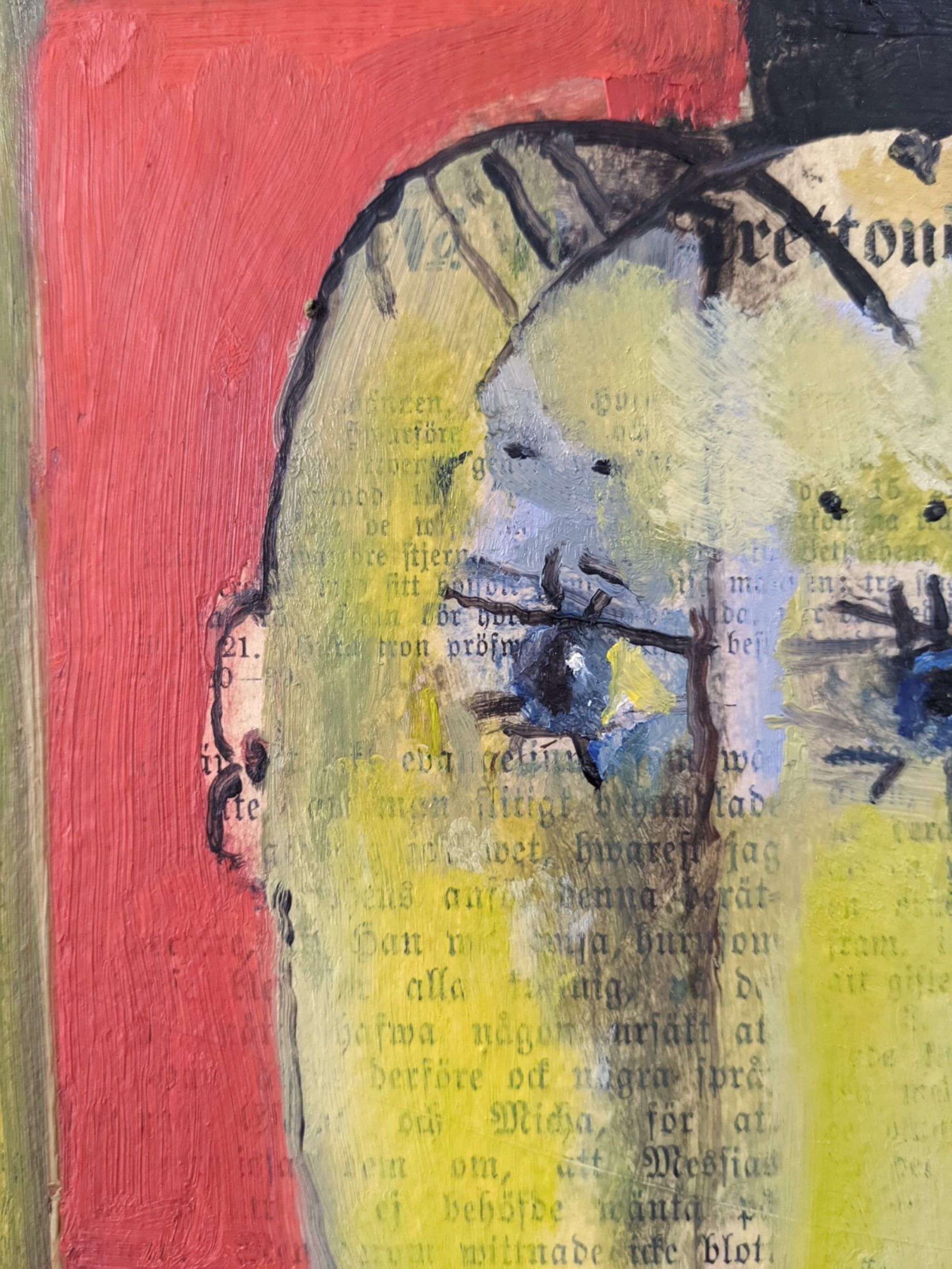 Contemporary Figurative Oil Painting "Portrait of a Boy" Framed, 2009