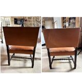 Armchair with lion head armrests