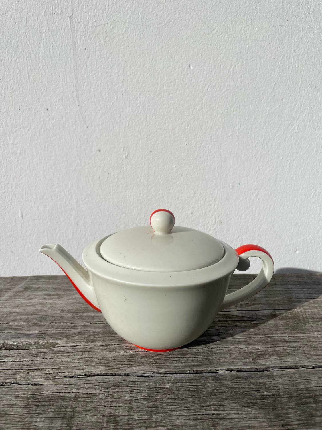 Limoges porcelain teapot 1970