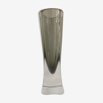 Vase en verre, hauteur 27 cm