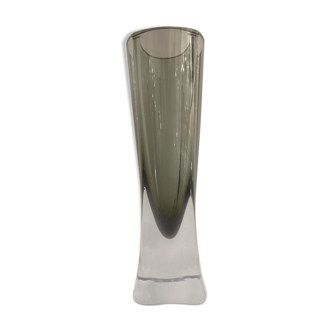 Vase en verre, hauteur 27 cm